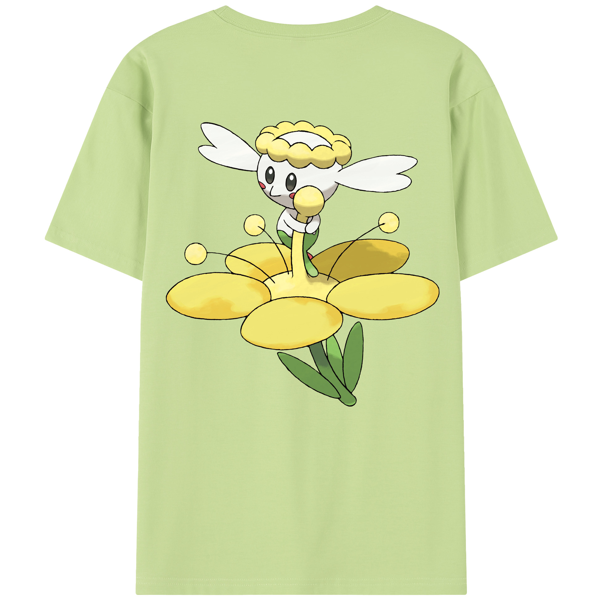 （画像用） ポケットモンスター Pokémon 綿100％半袖Tシャツ（背面プリント）
